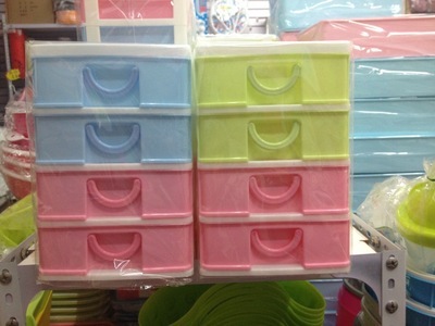 哈爾濱平房區溫馨日用品店 優質四層抽屜柜，打造整潔高效桌面空間